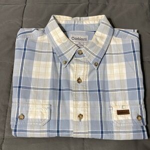 Carhartt short sleeved button down. Size XL